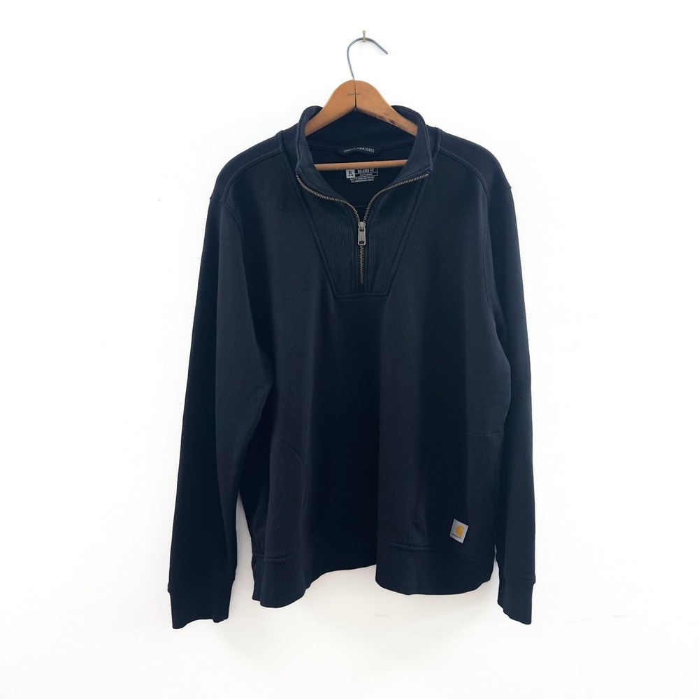 Carhartt Relaxed Fit Tencel Fiber‎ Series Quarter Zip Sweatshirt XL